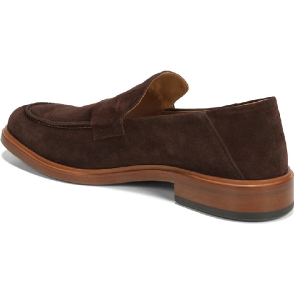 Vince - Barry Sport Suede Loafers - Brown - Size 10 main image 9
